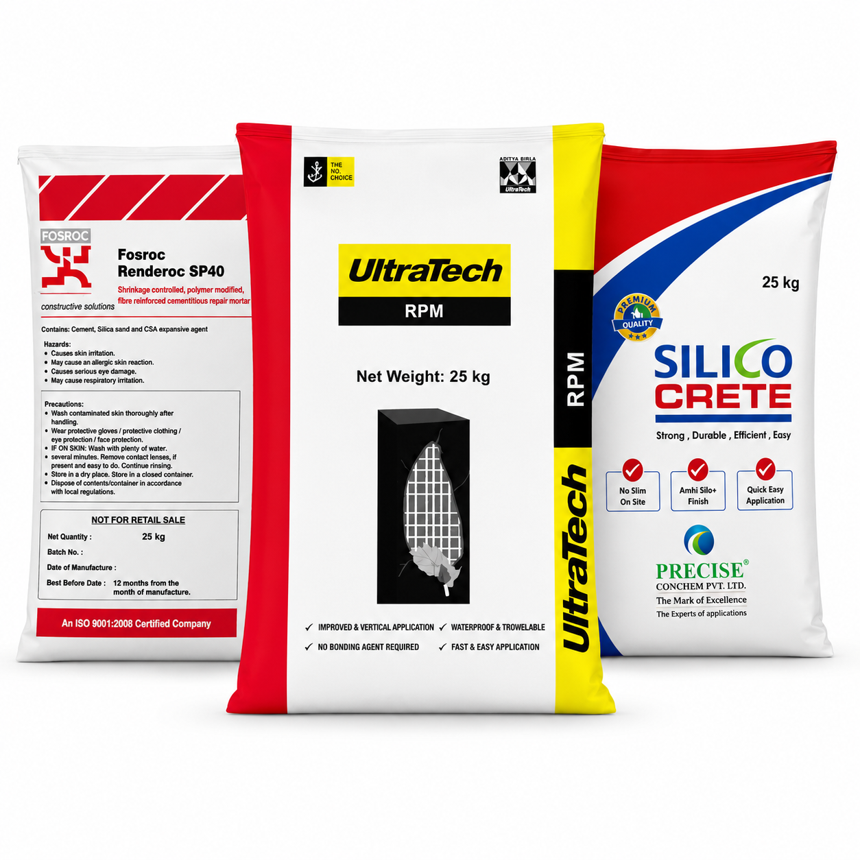Repair Polymer Mortar (Any Brand)- 25 Kg