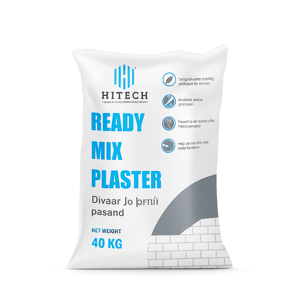 Hi-Tech Ready Mix Plaster 40kg