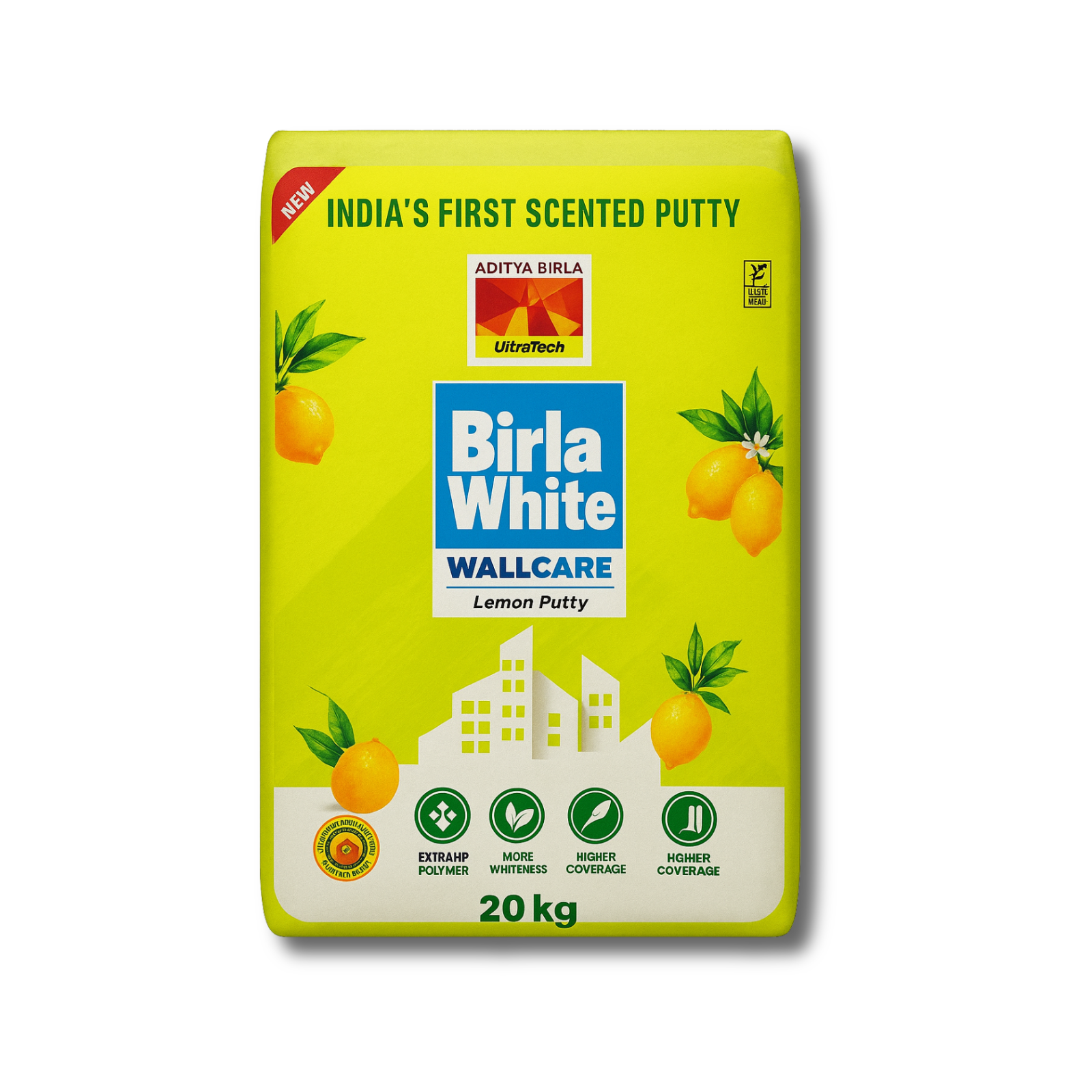 Birla Lemon Putty 20 kg - Construction Material Delivery in Mumbai | MasonMart