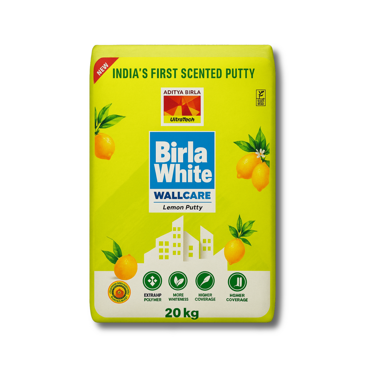 Birla Lemon Putty 20 kg - Construction Material Delivery in Mumbai | MasonMart