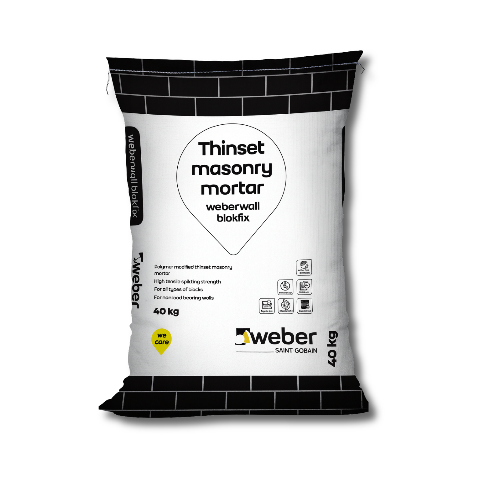 Weberfox Block Jointing Mortar 40 Kg