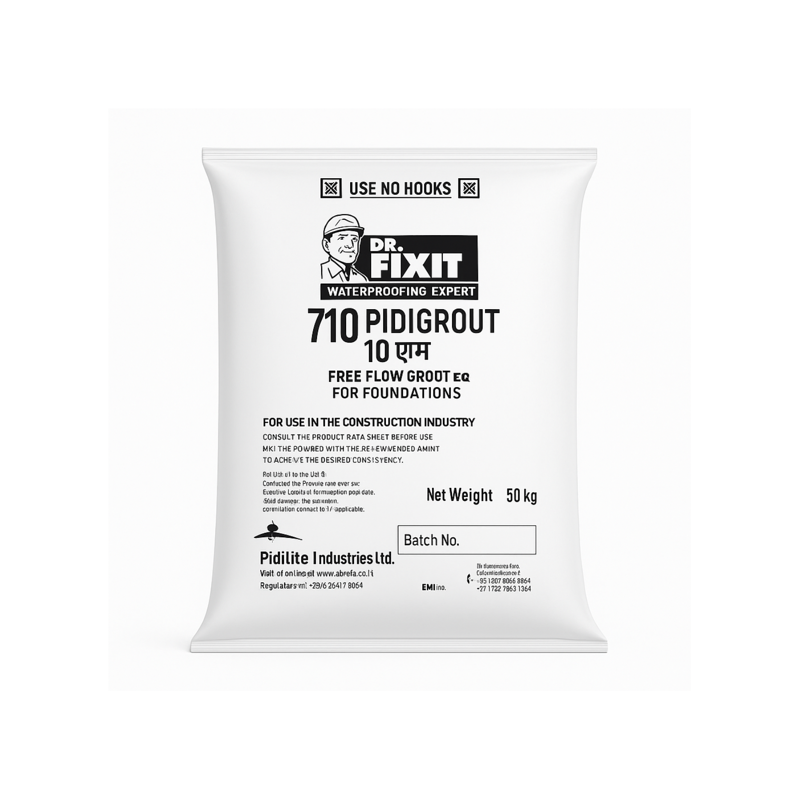 Dr. Fixit Pidigrout 10M 25 Kgs - Construction Material Delivery in Mumbai | MasonMart