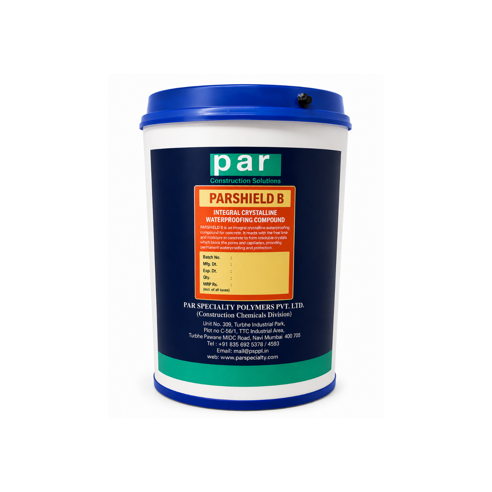 PAR SHIELD - 1, 5 & 20 kg - Construction Material Delivery in Mumbai | MasonMart