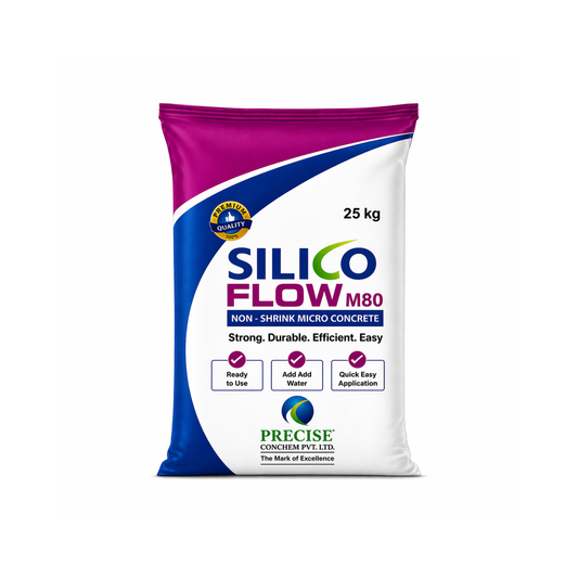 SilicoFlow Non-Shrink Microconcrete M80 25 Kg - Construction Material Delivery in Mumbai | MasonMart