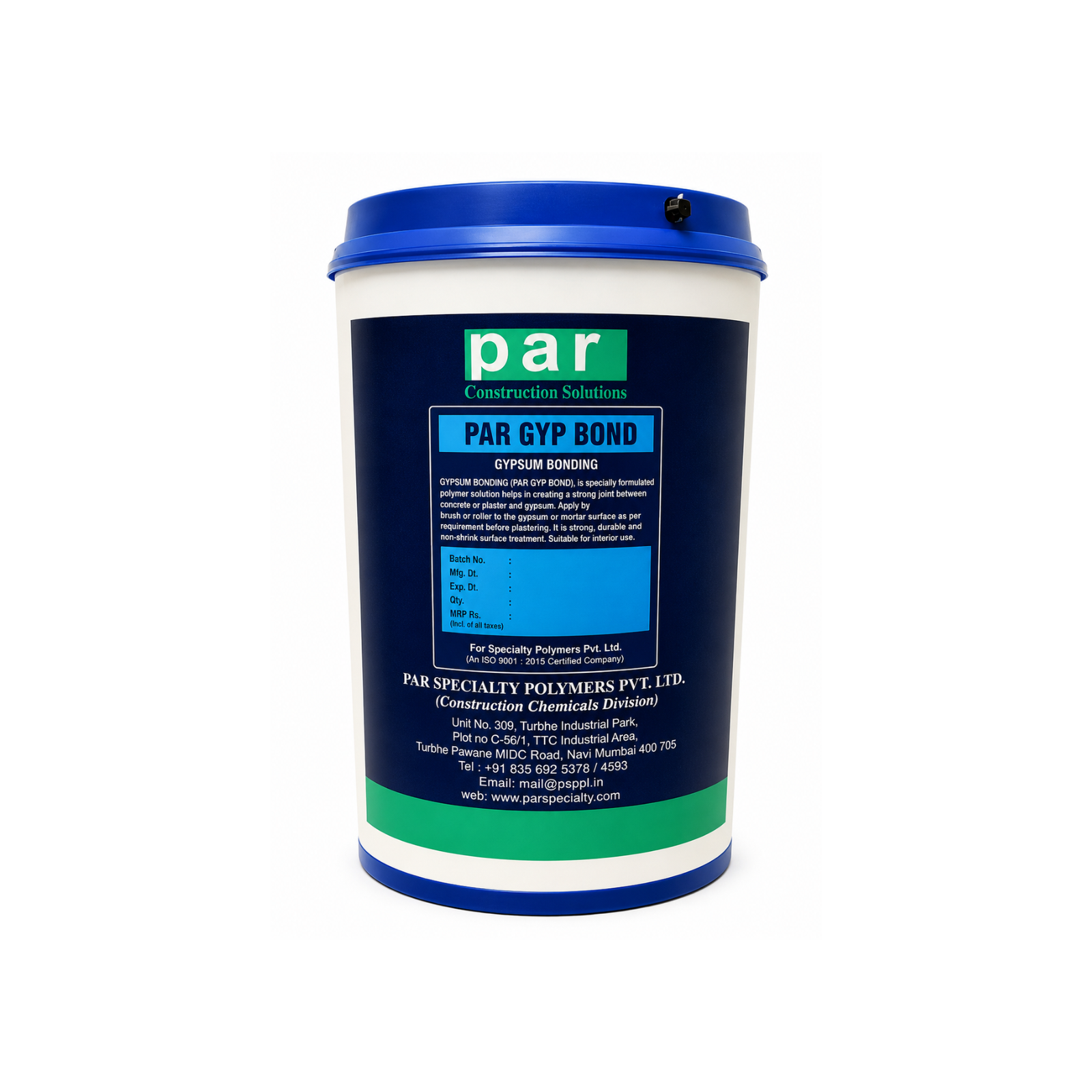 PAR GYP BOND - 20 kg - Construction Material Delivery in Mumbai | MasonMart