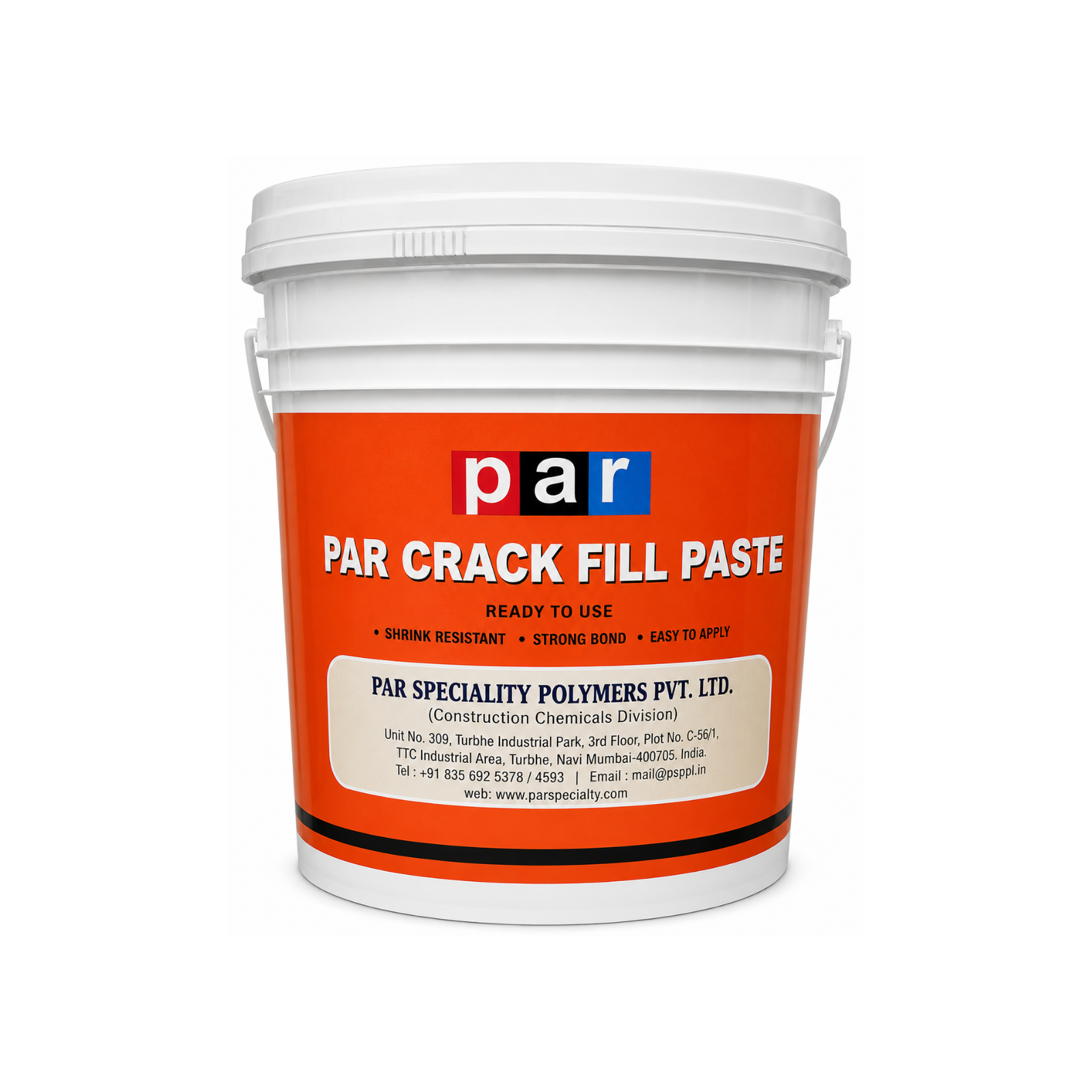 PAR CRACK FILL Paste - 1, 5 & 25 kg - Construction Material Delivery in Mumbai | MasonMart