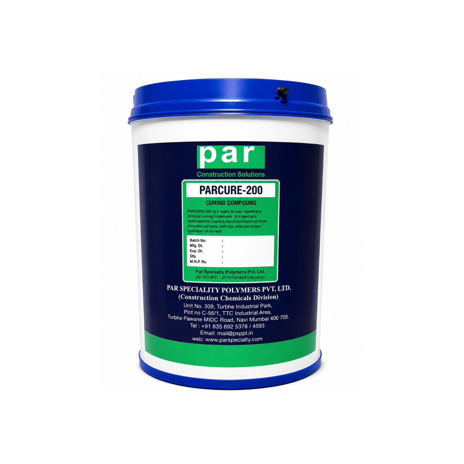 PAR CURE 200 - 20, 60 & 200 kg – Construction Material Delivery in Mumbai | MasonMart