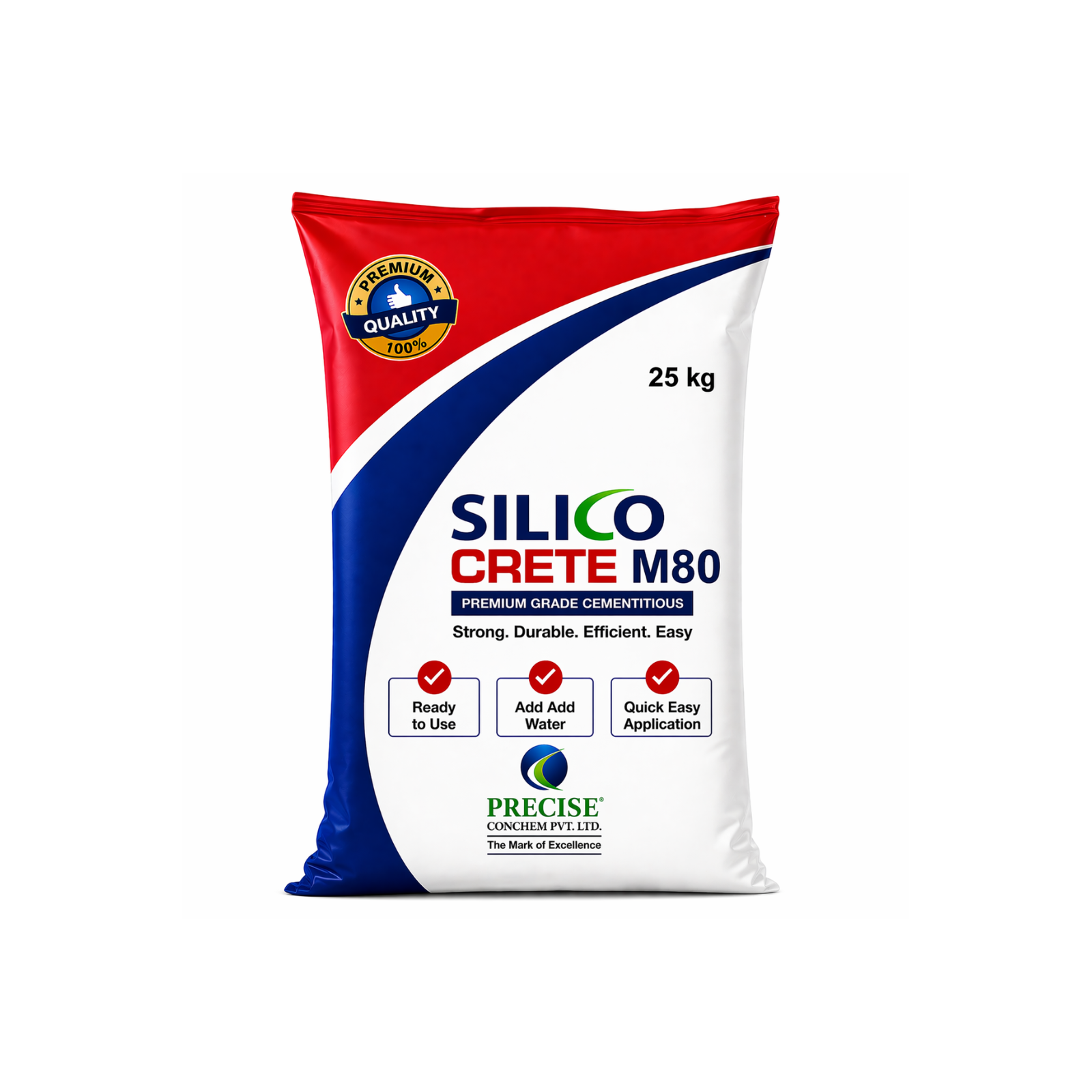 SILICO Crete M80 TRG Tie Rod Grout Red Pigment - Construction Material Delivery in Mumbai | MasonMart