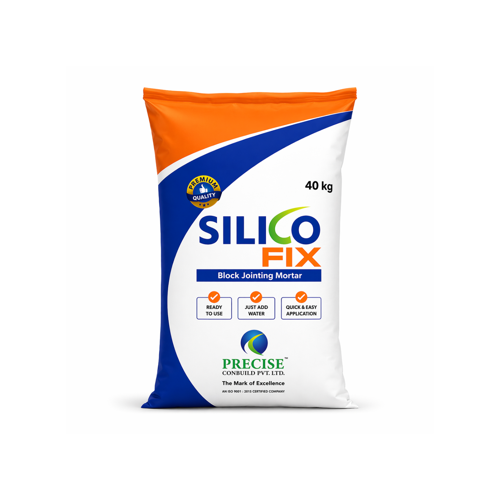 Silico Fix Block Jointing Mortar 40 Kg - Construction Material Delivery in Mumbai | MasonMart