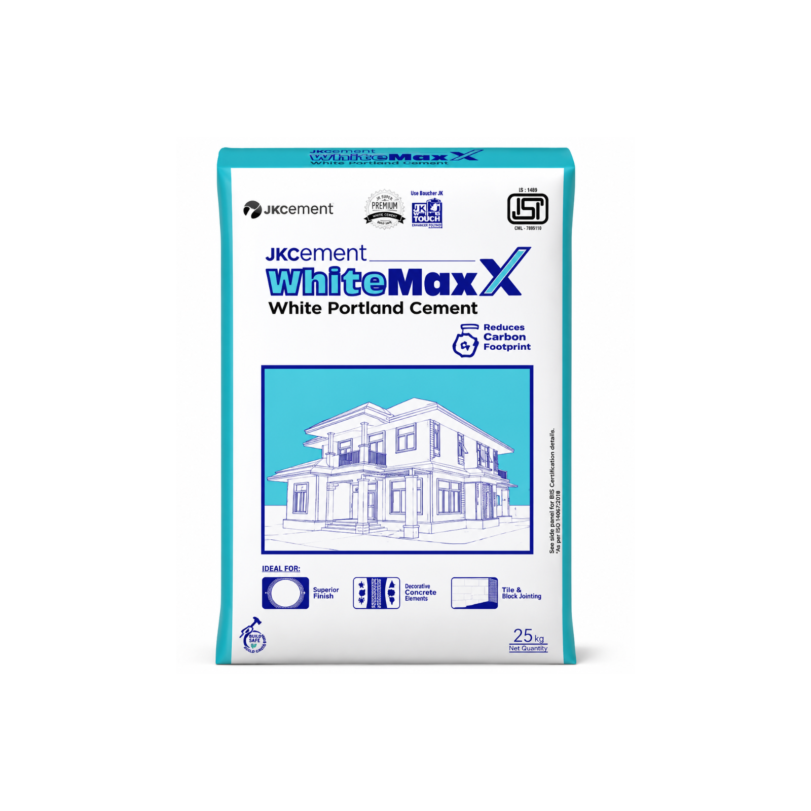 JK White Portland Cement 50kg - Construction Material Delivery in Mumbai | MasonMart