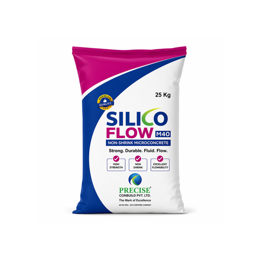 SilicoFlow Non-Shrink Microconcrete M40 25 Kg - Construction Material Delivery in Mumbai | MasonMart