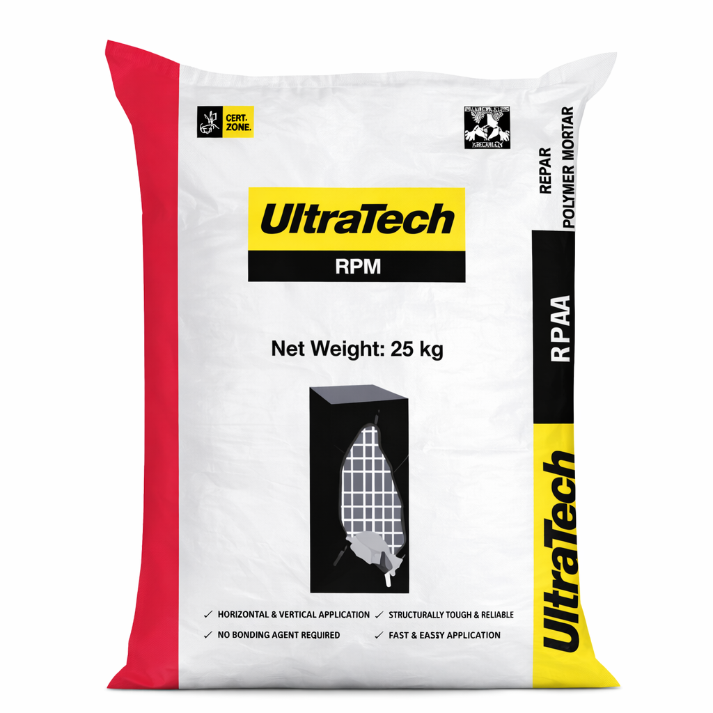 UltraTech Repair Polymer Mortar 25kg - Construction Material Delivery in Mumbai | MasonMart