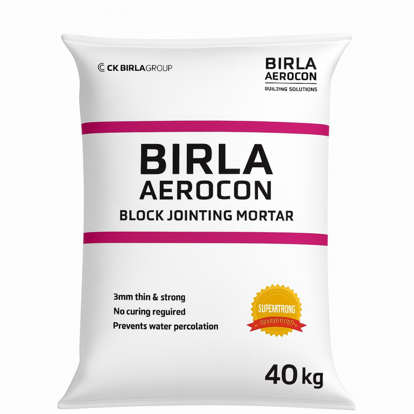 Birlanu Block Jointing Mortar 40 Kgs - Construction Material Delivery in Mumbai | MasonMart